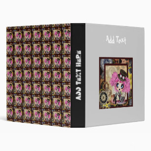 Kawaii Githic Lolita Steampunk PinkyP Binder