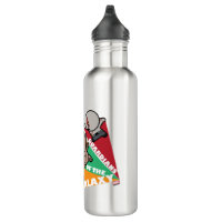 Kawaii Spider-Man, Ghost-Spider, & Miles Morales Water Bottle, Zazzle