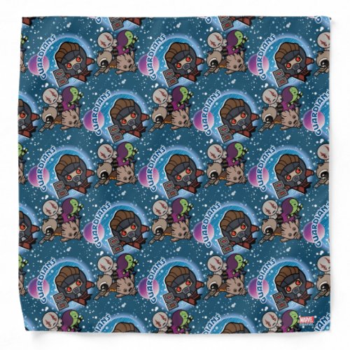 Kawaii Guardians of the Galaxy Pattern Bandana