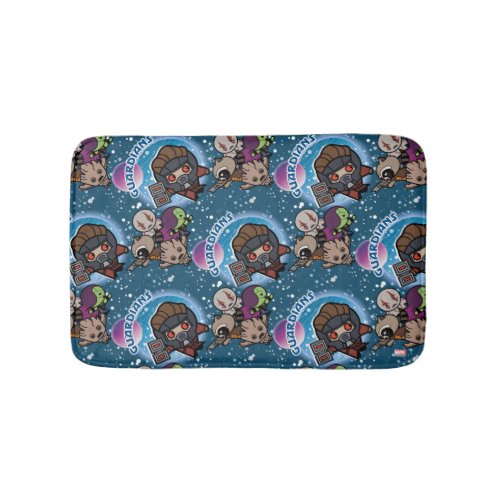 Kawaii Guardians of the Galaxy Pattern Bathroom Mat