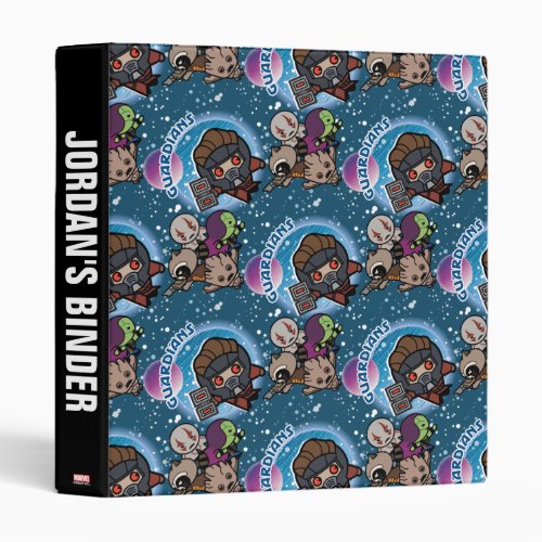 Kawaii Guardians of the Galaxy Pattern Binder