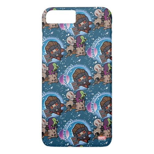 Kawaii Guardians of the Galaxy Pattern iPhone 8 Plus7 Plus Case