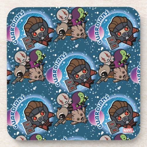 Kawaii Guardians of the Galaxy Pattern Drink Coaster