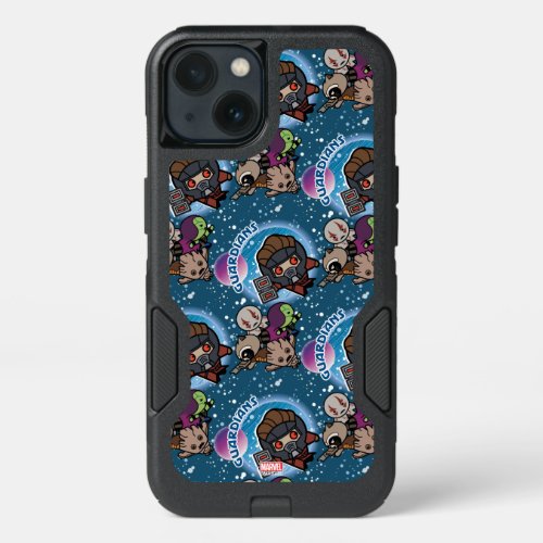 Kawaii Guardians of the Galaxy Pattern iPhone 13 Case