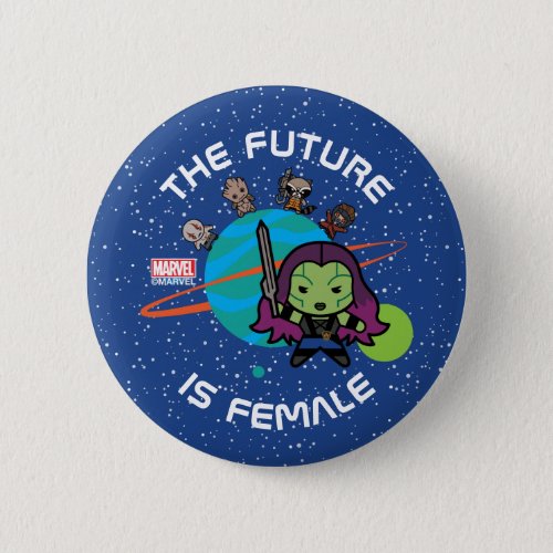 Kawaii Guardians of the Galaxy Planet Graphic Button