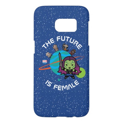 Kawaii Guardians of the Galaxy Planet Graphic Samsung Galaxy S7 Case