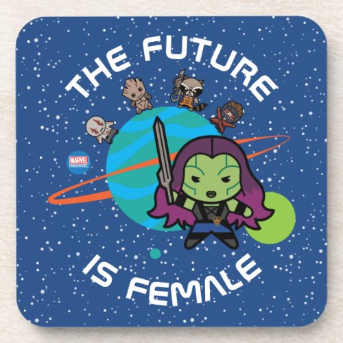 Kawaii Guardians of the Galaxy Planet Graphic Coaster