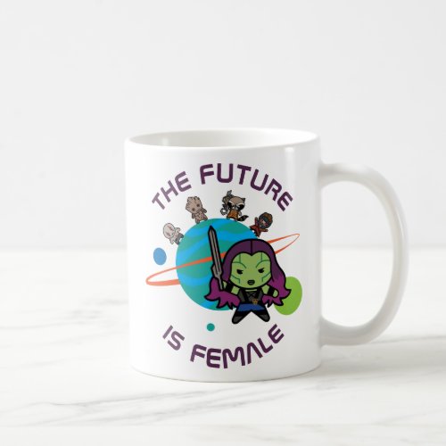Kawaii Guardians of the Galaxy Planet Graphic Coffee Mug