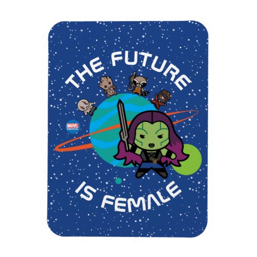 Kawaii Guardians of the Galaxy Planet Graphic Magnet