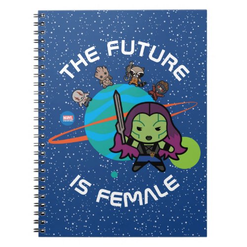 Kawaii Guardians of the Galaxy Planet Graphic Notebook
