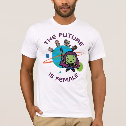 Kawaii Guardians of the Galaxy Planet Graphic T_Shirt