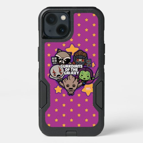 Kawaii Guardians of the Galaxy Star Graphic iPhone 13 Case