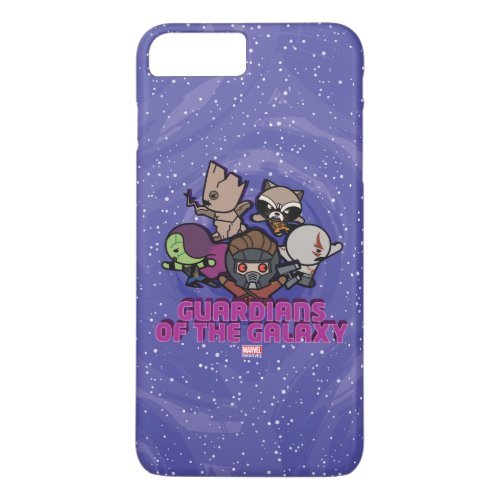 Kawaii Guardians of the Galaxy Swirl Graphic iPhone 8 Plus7 Plus Case