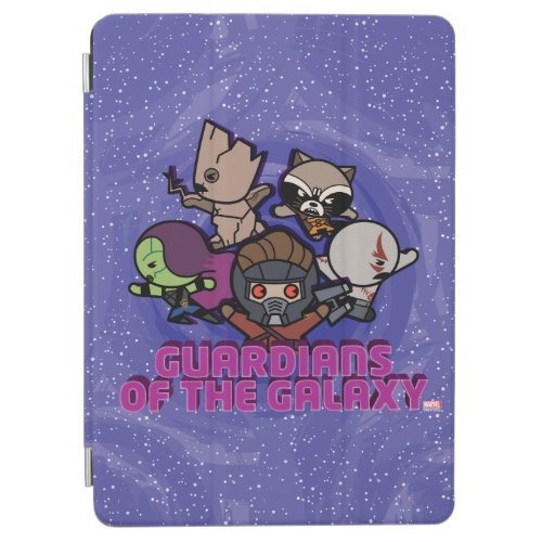 Kawaii Guardians of the Galaxy Swirl Graphic iPad Air Cover