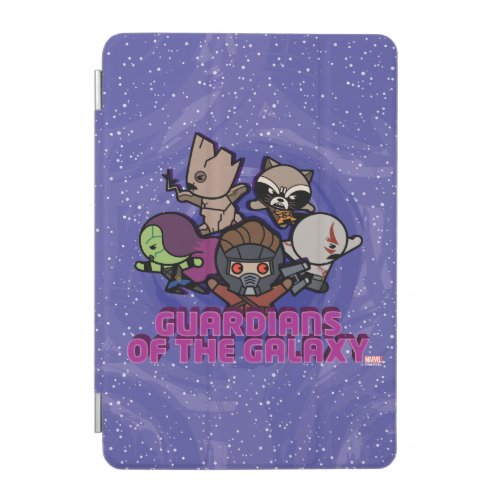 Kawaii Guardians of the Galaxy Swirl Graphic iPad Mini Cover