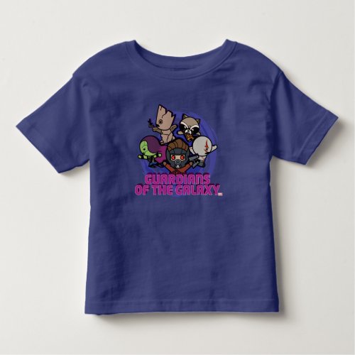 Kawaii Guardians of the Galaxy Swirl Graphic Toddler T_shirt