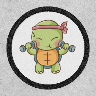 Kawaii Gym Turtle Patch
