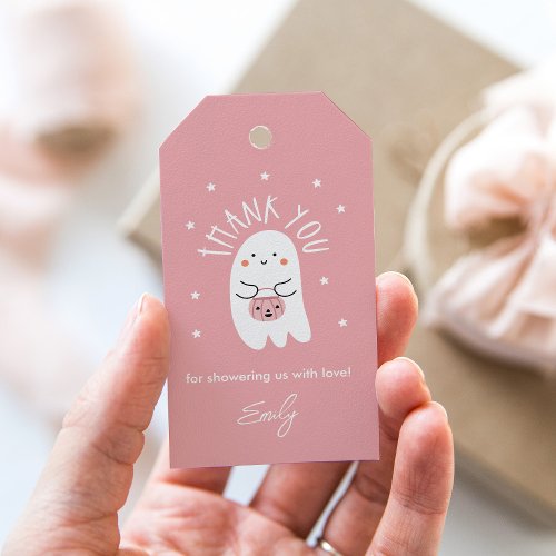 Kawaii Halloween Baby Shower Favor Tag