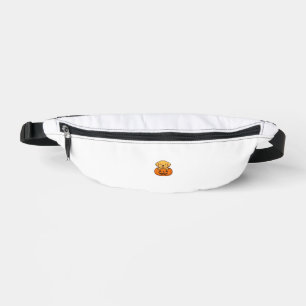 Kawaii Halloween Dog � Pumpkin Puppy Sticker Boxy Fanny Pack