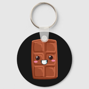 Kawaii Halloween Group Costume Party S'mores Choco Keychain