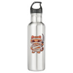 Kawaii Halloween Mummy Cat with Sword Classic T-Sh Stainless Steel Water Bottle