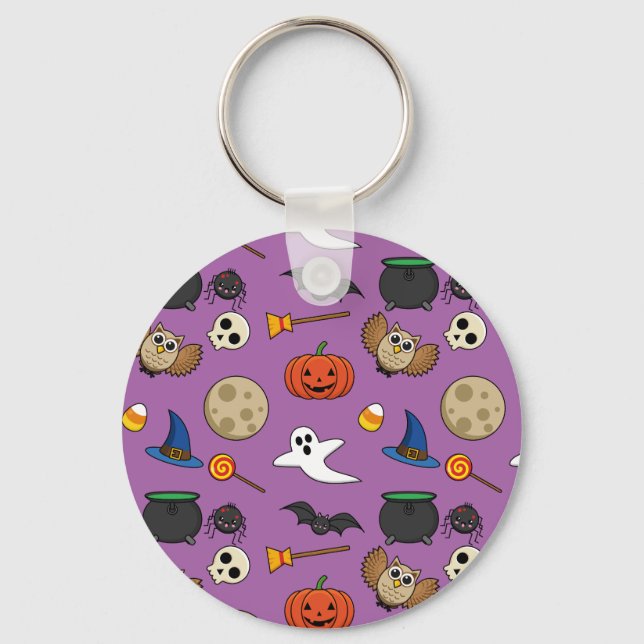 Kawaii Halloween Pack Keychain (Front)