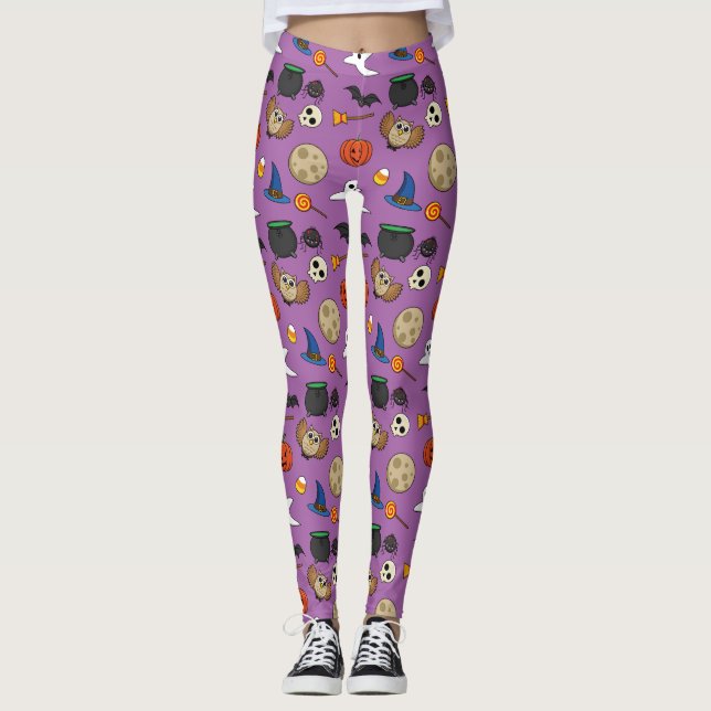 Kawaii Halloween Pack Leggings (Front)