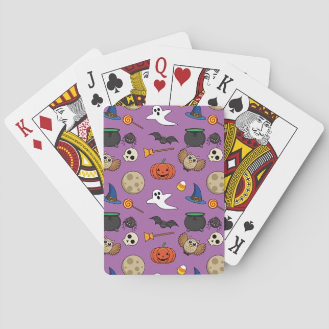Kawaii Halloween Pack Poker Cards (Back)