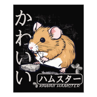 Kawaii Hamster For Japan lovers and animal owners Photo Print