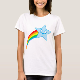 Kawaii Happy Rainbow Star T-Shirt
