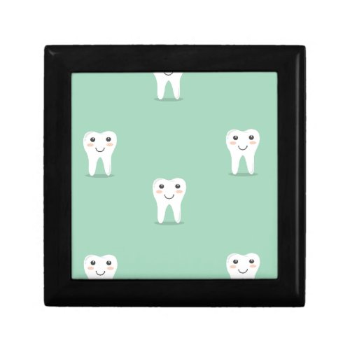 Kawaii happy tooth gift box