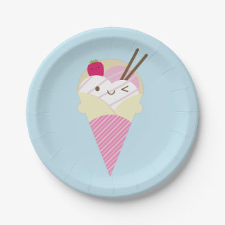 Kawaii Harajuku Crepe Paper Plates