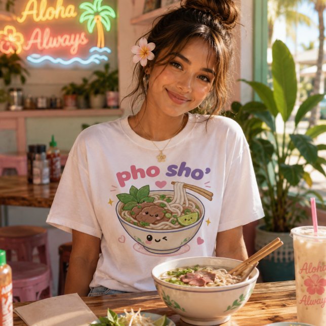 Kawaii Hawaii - pho sho Tri-Blend Shirt (Creator Uploaded)