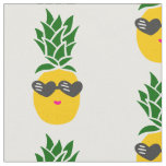 kawaii heart shaped sunglasses pineapple black fabric