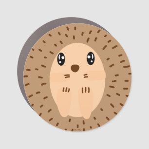 Kawaii Hedgehog Car Magnet