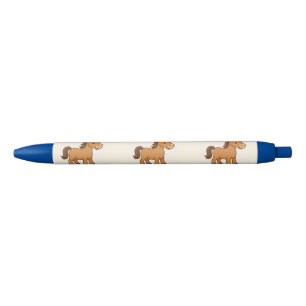 Kawaii Horse Illustration Pen