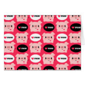 Kawaii I Love Pigs (Front Horizontal)