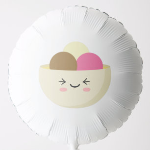 Kawaii Ice Cream Balloon