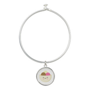 Kawaii Ice Cream Bangle Bracelet