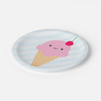 Ice Cream Party Supplies - I Scream for Ice Cream Cone & Sprinkles Paper  Bowls and Napkins (Serves 16)