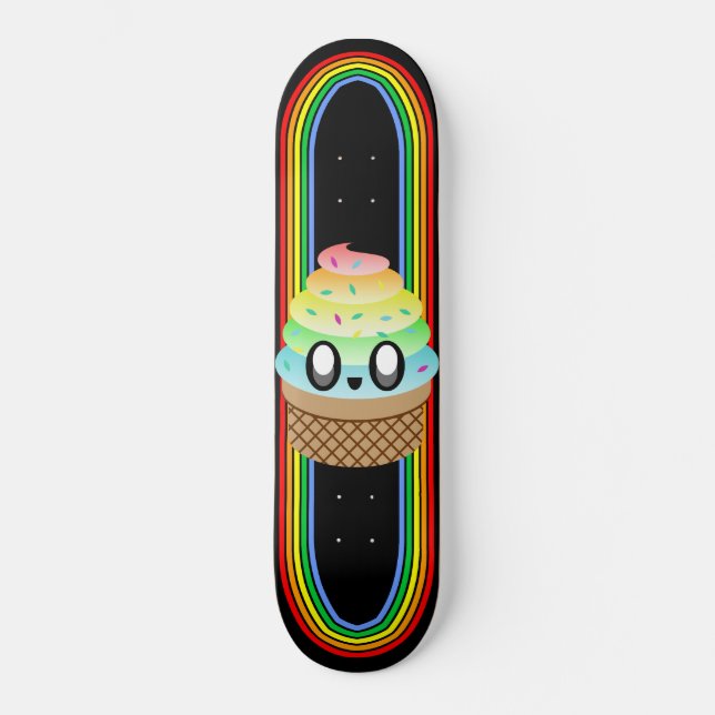 KAWAII ICE CREAM CONE RAINBOW DECK (Front)
