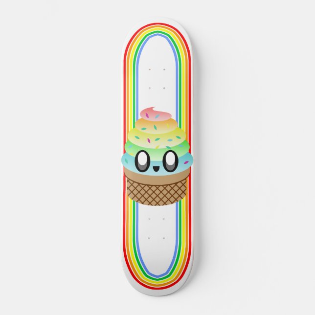 KAWAII ICE CREAM CONE RAINBOW DELICIOUS DECK (Front)