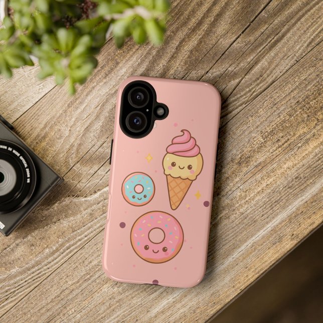 Kawaii Ice Cream & Donut Phone case |  (Creator Uploaded)