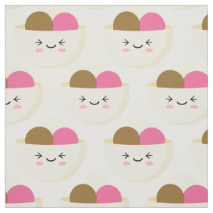 Kawaii Ice Cream Fabric