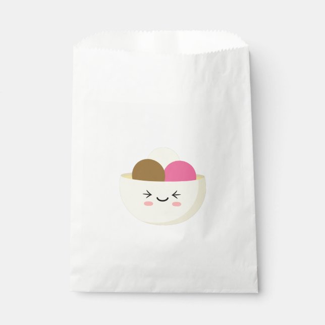 Kawaii Ice Cream Favor Bag (Front)