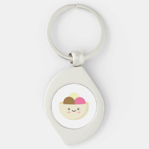 Kawaii Ice Cream Keychain