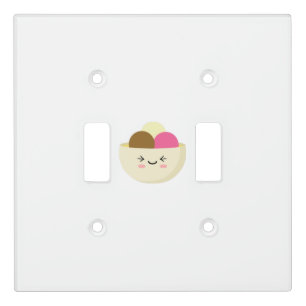 Kawaii Ice Cream Light Switch Cover