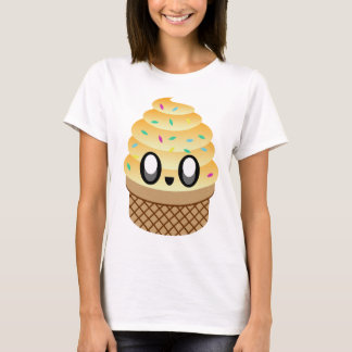 KAWAII ICE CREAM ORANGE CONE T-Shirt