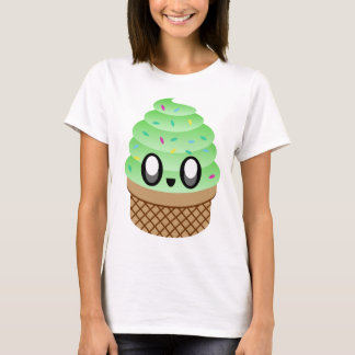 KAWAII ICE CREAM PISTACHIO CONE T-Shirt