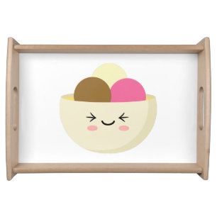 Kawaii Ice Cream Serving Tray